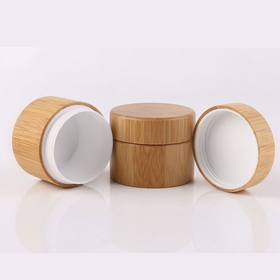 Lọ đựng kem mỹ phẩm bằng nhựa tre Eco Friendly 15ML 20ML 50ML
